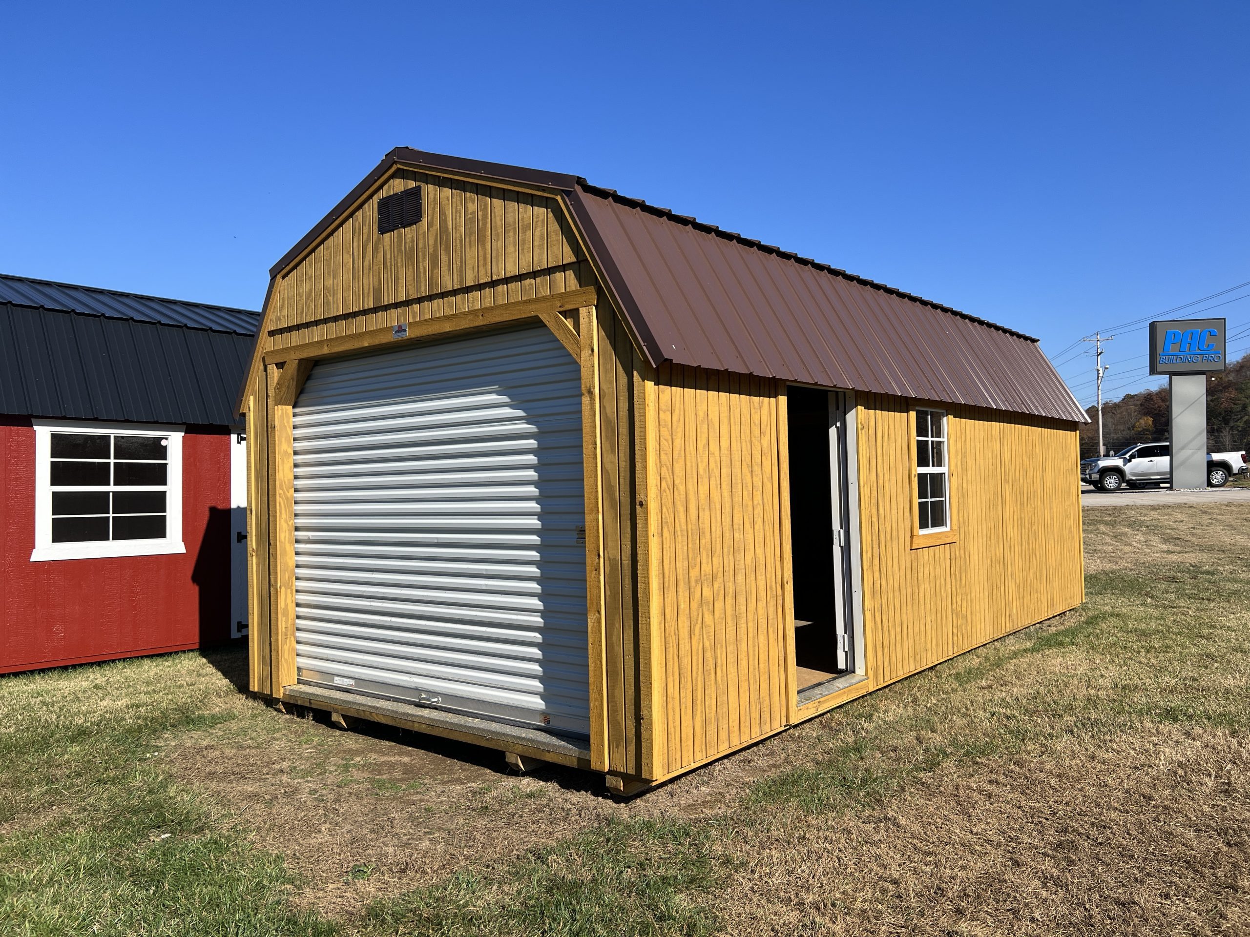 12×24 Lofted Garage